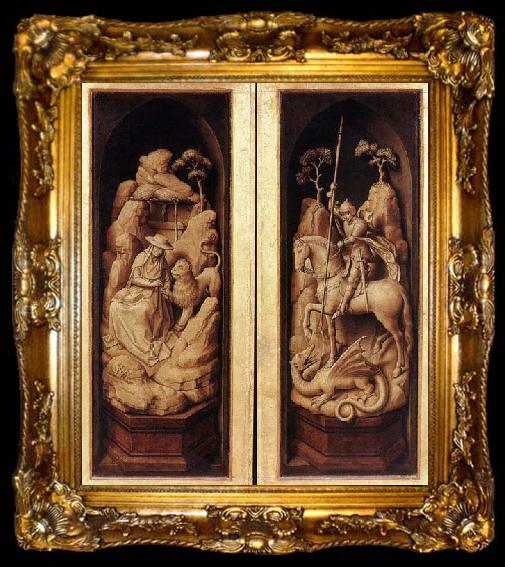 framed  WEYDEN, Rogier van der Sforza Triptych, ta009-2